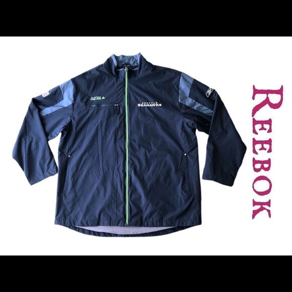 Seattle Seahawk NFL LightWeight Sport Jacket 2XL - Picture 1 of 11